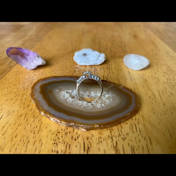 14k Diamond Engagement ring - Picture 2 of 3